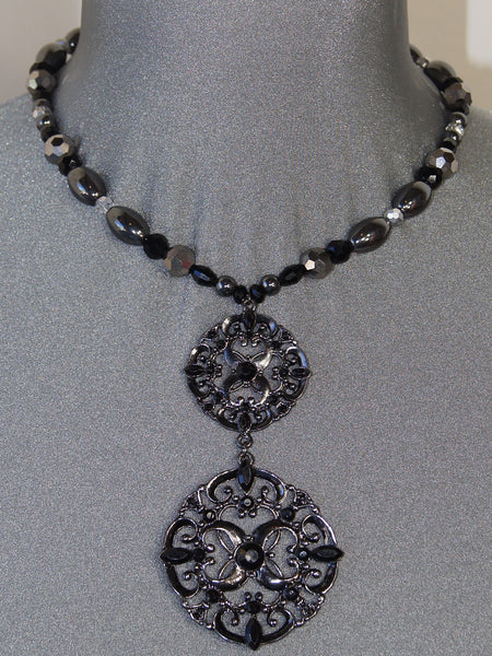 Necklace- Hematite