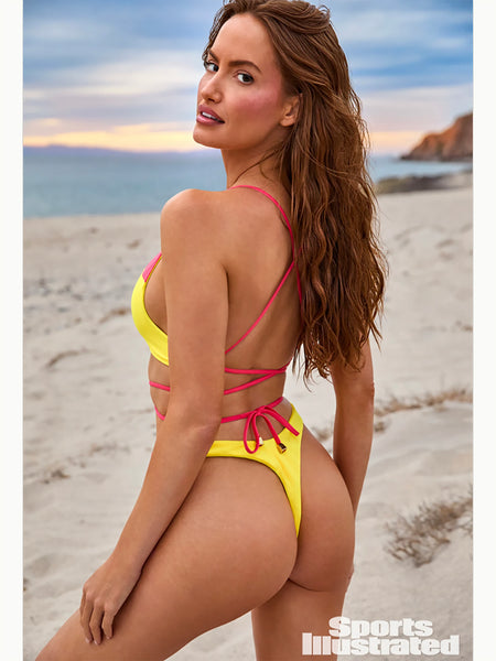 Harlow High-Cut Thong Bottom - AS SEEN IN SI SWIMSUIT 2026!