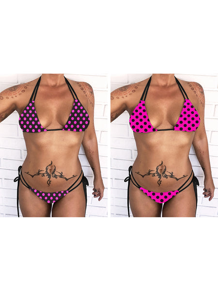 Brook Bottom Abstract/Polkadot- REVERSIBLE  *MORE COLOR OPTIONS!