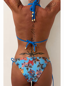 Brook Bottom- REVERSIBLE in Butterfly Kisses/Cobalt Blue