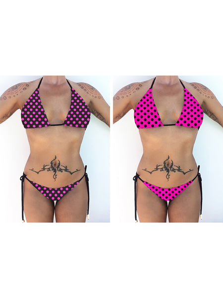 Kate Bottom Abstract/Polkadot- REVERSIBLE  *MORE COLOR OPTIONS!