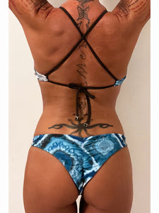 Pixie Bottom in Blue Tie-dye