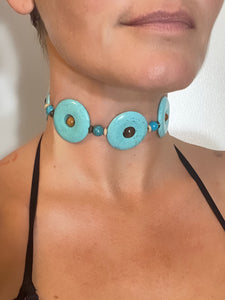 Necklace- Turquoise Howlite