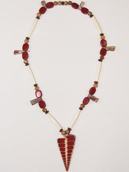 Necklace- Red Shell